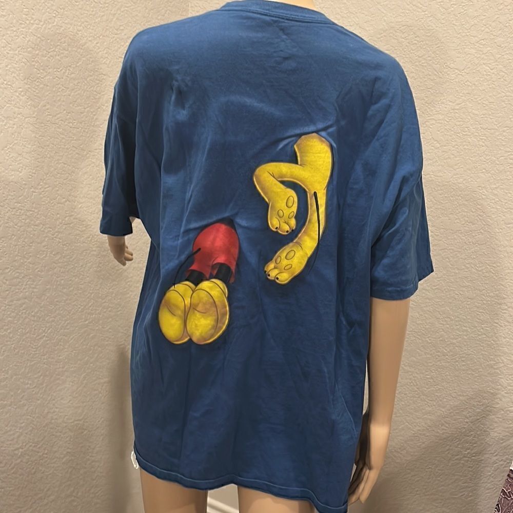 Vintage Disney Mickey& Pluto T-shirt - Picture 2 of 2